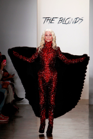 Illustration for article titled Blood is the new black at this deranged horror-themed fashion show